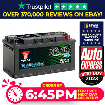 L36-EFB Yuasa Leisure Battery 12V 100Ah