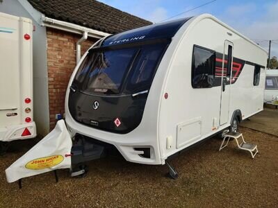 SOLD Sterling Eccles 560 Alde 2017 Fixed Island Bed SOLD