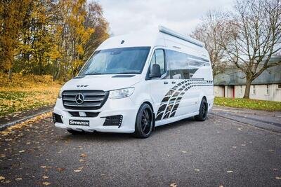 RACEVAN MOTOCROSS KARTING PANEL VAN CONVERSION MERCEDES SPRINTER CRAFTER