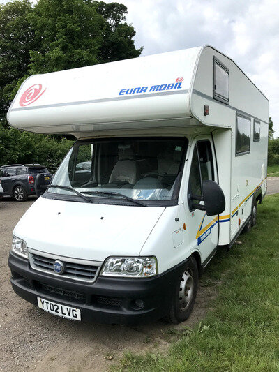 Fiat Ducato Euramobil Hymer Burtsner 6 berth motorhome