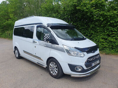 TRANSIT CUSTOM LIMITED L2 H2 CAMPER DAYVAN 2016 2.2 63000 MILES OWNED 4 YEARS