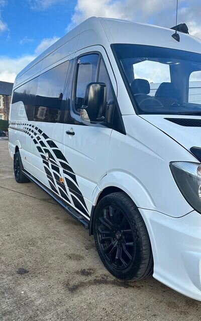 2014 Mercedes 313 CDI camper converison/ day van / race van / motocross van