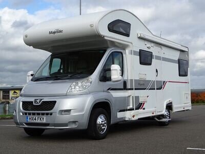 2014 PEUGEOT 2.2 DIESEL ELDDIS MAJESTIC 180 MOTORHOME 6 BERTH 6 BELT 3500kg