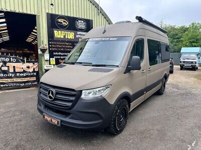 Campervan /Motorhome Mercedes Auto 2020 2/3 Birth , leather seats , off grid ,