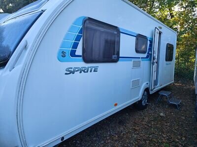 Swift Sprite Major 6TD 6 birth caravan, single Axle, with awning, seperate room