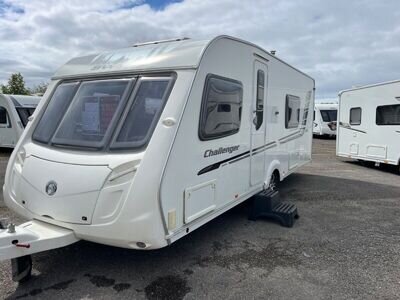 4 BERTH SWIFT CHALLENGER 570 FIXED BED 2011 FITTED WITH A MOVER&3MTS WARRANTY