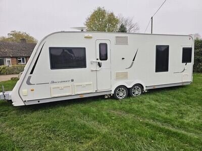 2009 Buccaneer Schooner twin axle 4 berth fixed bed with quad mover & awning