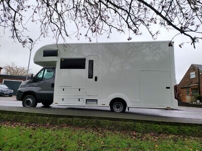 IVECO DAILY 7.2T EURO 6 LUTON RACE VAN NEW BUILD MOTORHOME CAMPER MAY P/X CON