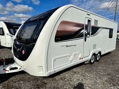 Swift Challenger Hi-Style 850 Twin axle touring caravan 4 berth Fixed SOLD SOLD