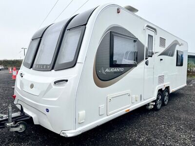 Bailey Alicanto Grande Porto Twin axle touring caravan 4 berth Rear island SOLD