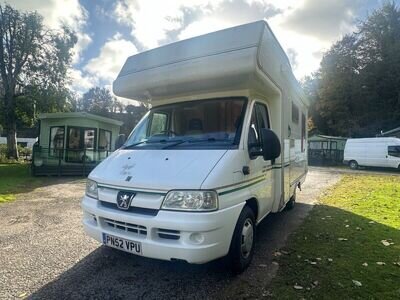 4 Berth Motorhome Over Cab Bed