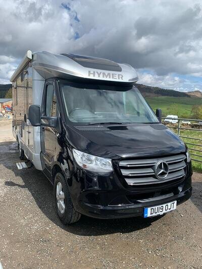 2019 Merc Benz Hymer BMCT 690 - AUTO - 2.2ltr - 45k miles - 4 berth / 4 belts