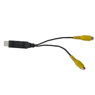 USB To CVBS RCA Video Cable 2 CVBS Output USB To RCA Cable Car Radio Accessories