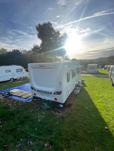 used touring caravans for sale 4 berth Eccles Sterling Sports 524 SR 2012