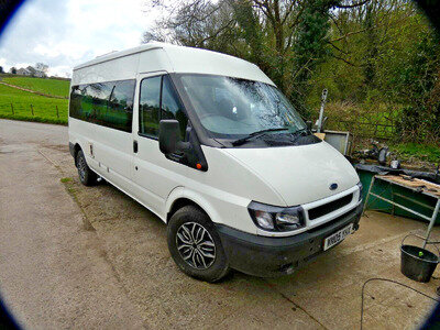 FORD TRANSIT AUTO CAMPERVAN with low mileage