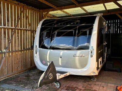 2023 Buccaneer Commodore touring caravan, air con, leather upholstery, bike rack