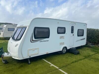 Lunar Quasar 546 Single Axle 6 Berth Touring Caravan Loads Of Extras