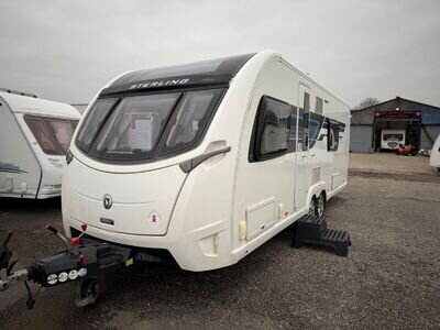 4 BERTH STERLING CONTINENTAL 630 FIXED BED 2017 TWIN AXLE WITH ALDLE HEATING