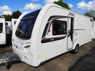 Caravan Sale 2015 Coachman VIP 575 4 Berth Transverse Island Bed - WAS £17995