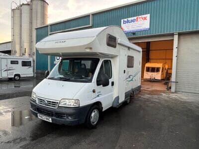 LUNAR CHAMP 520E 4 BERTH. 2003 DUCATO 2.0 DEISEL.37,000 mls. 4 SEAT BELTS.