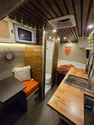 Mercedes off grid campervan