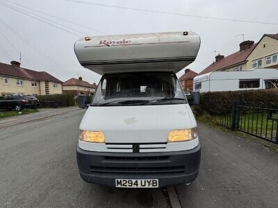 peugeot boxer 2.0 petrol swift royale 5 berth no reserve