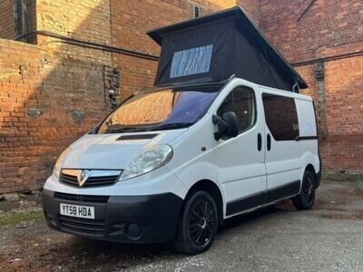 Vauxhall Vivaro Trafic SWB 4 berth Pop Top New Conversion Campervan Motorhome