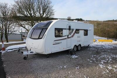 2016 Swift Ace Pioneer (Quattro EW Special) 6 Berth Twin Axle With Fixed Bed