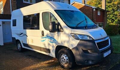 Peugeot Boxer van conversion 2016 2 berth/belts 85k 5.99m toilet shower