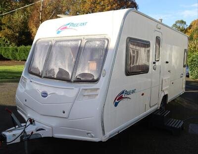 Bailey Pageant Bordeaux Series 5 2007 4 Berth Fixed Bed Caravan + Motor Mover