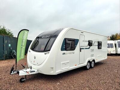 Swift Sprite Quattro EW 2018 Lightweight Twin Axle 6 Berth - Fixed Bed