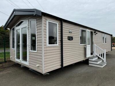 Static Holiday Caravan For Sale Off Site Swift Bordeaux 38ft x 12ft, 3 Bedroom