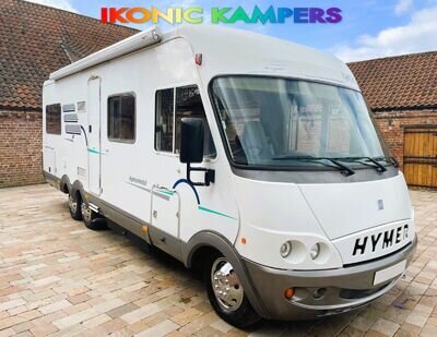 Hymer B754 2002 Fiat 2.8JTD 5 Berth Motorhome RHD Just 46000 miles Full History