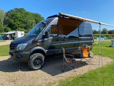 Mercedes Sprinter 4x4 316 CDI M.W.B Euro 6 Expedition Camper 23,500 Miles