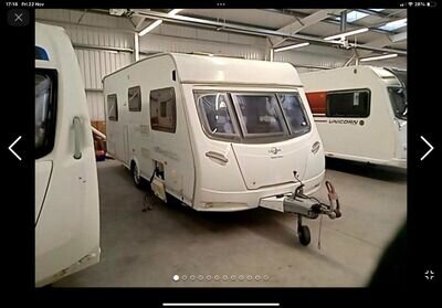 2007 LUNAR QASAR CARAVAN 4 BERTH FIXED BED