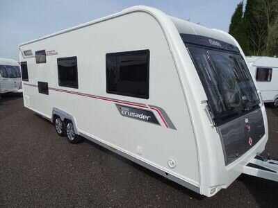 Elddis Crusader Tempest 2013 6 Berth Twin Axle Touring Caravan with Fixed Bunks