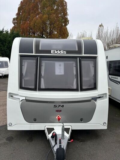 2018 ELDDIS RIVA 574 - TWIN SINEGLE BED - CENTRE WASHROOM - SINGLE AXLE CARAVAN