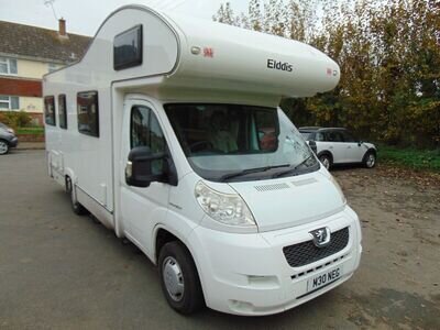 PEUGEOT BOXER 335 MWB ELDDIS AUTOQUEST 6 BERTH MOTOR HOME + FIAT 500