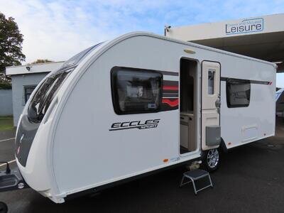 2014 STERLING ECCLES SPORT 554, 4 BERTH FIXED BED, MICROWAVE, MOVER, HANDBOOKS