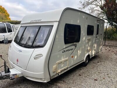 Lunar Quasar 494 lightweight 4 berth Caravan