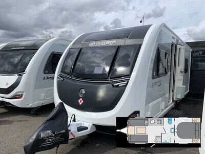 2025 Sprite Exclusive Major 4 EB - Rear Island Bed - FREE MOVER & SAVING £500