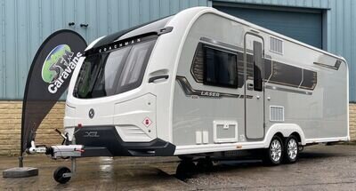 2021 Coachman Laser Xcel 850 _____ 8ft wide _____ Island Bed _____ E&P Levelling