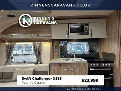 Swift Challenger X835 4 Berth Touring Caravan