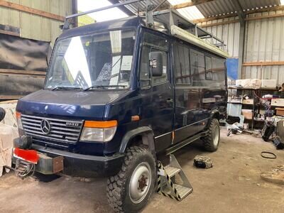 Mercedes 814DA 4x4 Camper. Motorhome. Expedition vehicle. Project