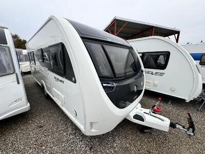 SWIFT FAIRWAY PLATINUM X 880 2021 MODEL 4 BERTH SIDE ISLAND BED TOURING CARAVAN