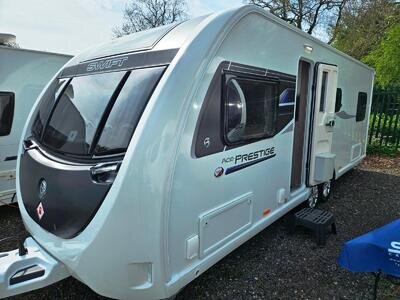 ACE Prestige SR 2023 6 Berth Twin Axle Fixed Bed Touring Caravan