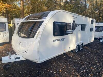 STERLING ECCLES SPORT 636 - 2012 - TRIPLE BUNKS - 6 BERTH - BARGAIN BE QUICK