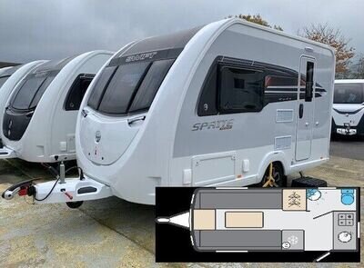 2025 Sprite Exclusive Compact - 2 berth - End Kitchen - FREE MOVER & £500 OFF