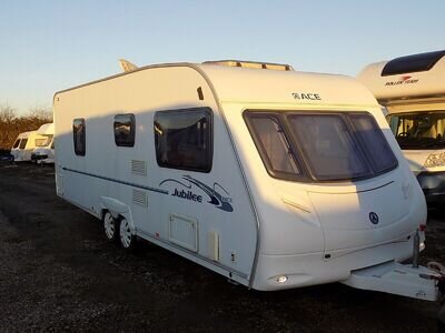 Ace ( Swift Group) Jubilee 2007 4 berth fixed bed twin axle caravan