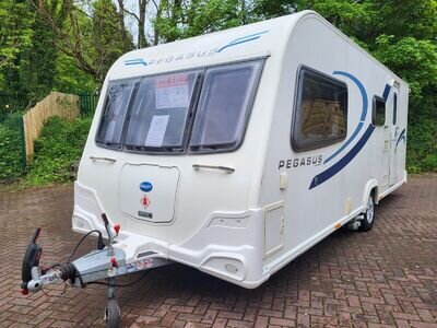 2013 Bailey Pegasus Milan - 4 Berth Caravan, End Washroom - Motor Mover & ATC!